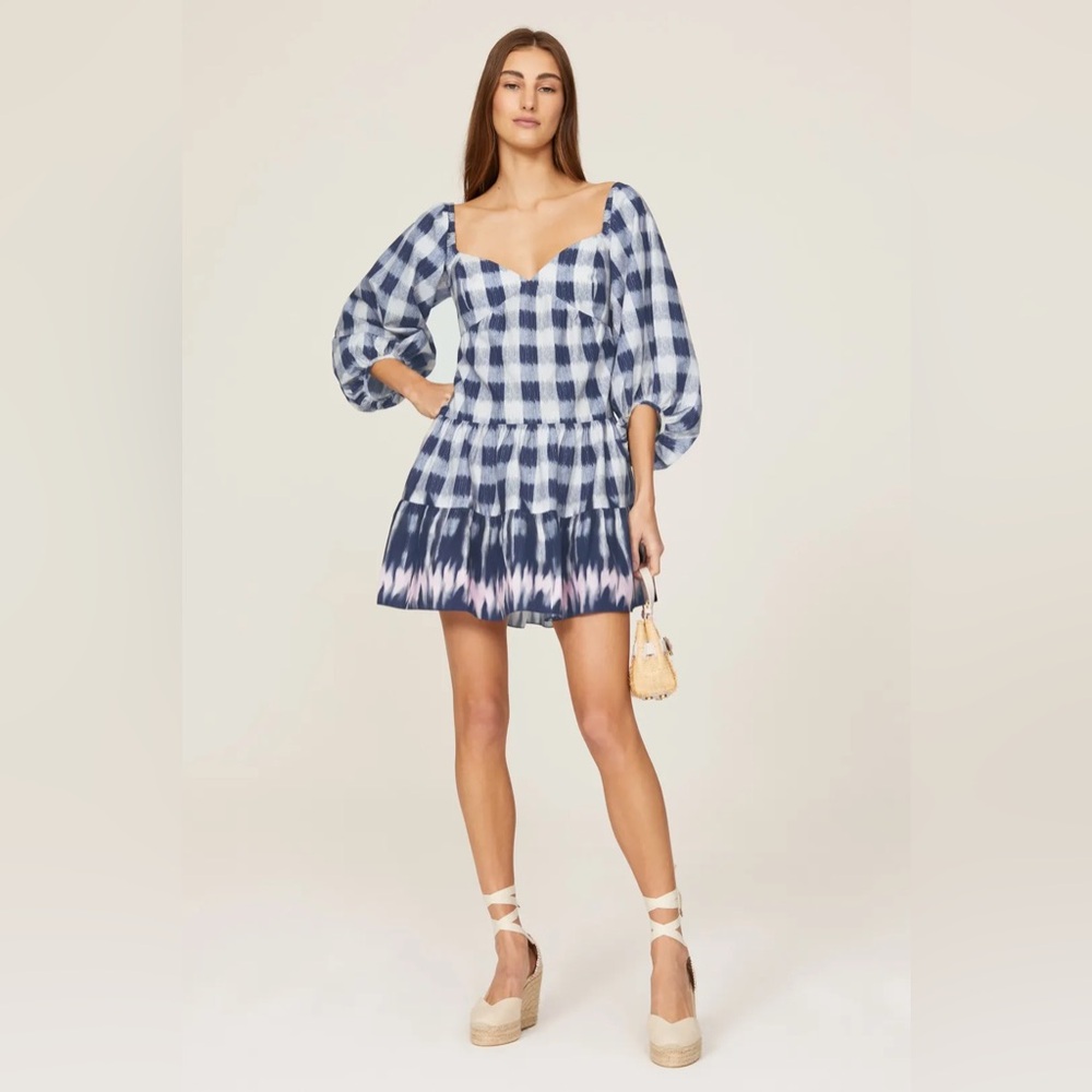 NWOT Sachin & Babi Kyle Gingham Dress Size Small